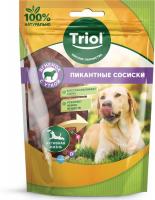 Triol Сосиски пикантные из ягненка с уткой для собак
