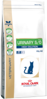 Royal Canin Urinary High Delution S/O лечебный корм для кошек при лечении мочекаменной болезни