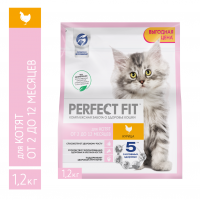 Perfect Fit корм для котят всех пород, с курицей