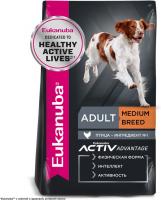 Eukanuba Adult Medium Breed сухой корм для собак средних пород с курицей