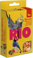 РИО Rio лакомство бисквиты для птиц с лесными ягодами