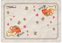 Triol Коврик под миску Косточки