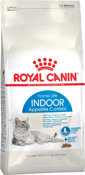 Royal Canin Indoor Appetite Control сухой корм для кошек склонных к перееданию