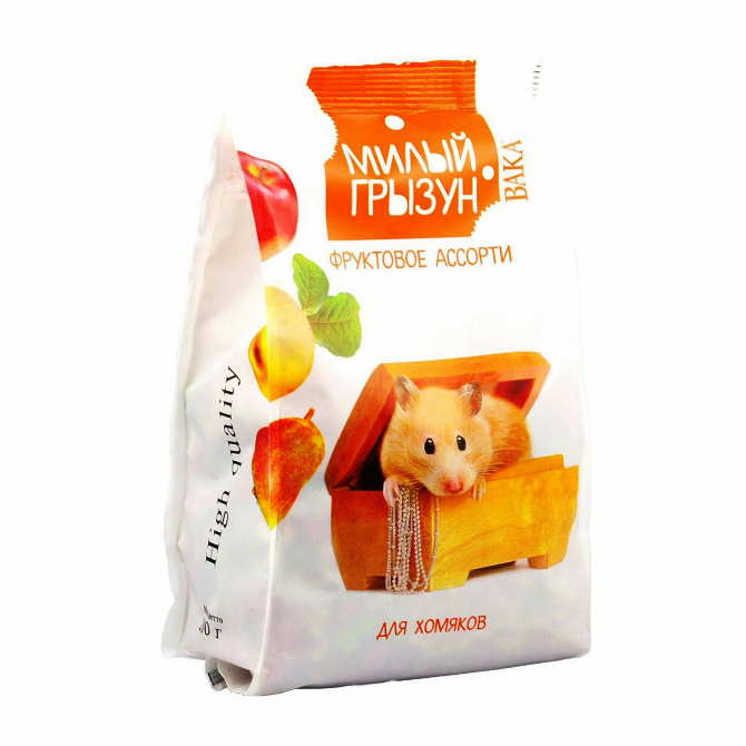 Вака High Quality Милый грызун фруктовое ассорти для хомяков