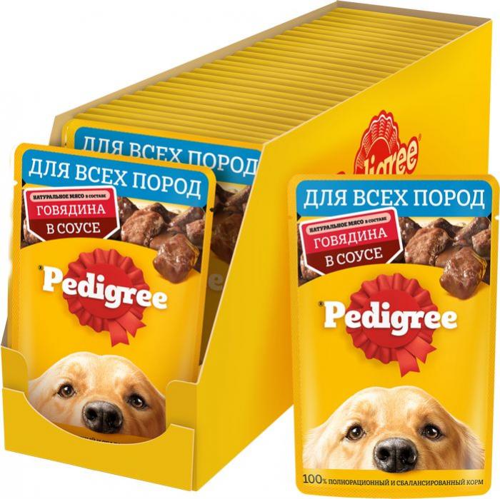 Pedigree влажный корм для собак с говядиной