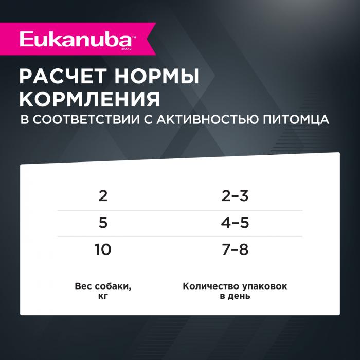 Eukanuba влажный корм для взрослых собак всех пород, ягненок в соусе