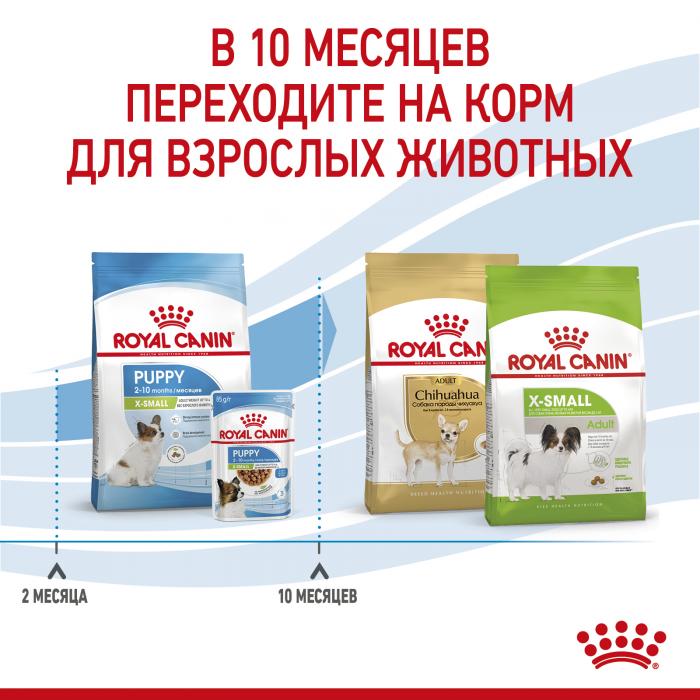 Royal Canin X-Small Puppy сухой корм для щенков миниатюрных пород