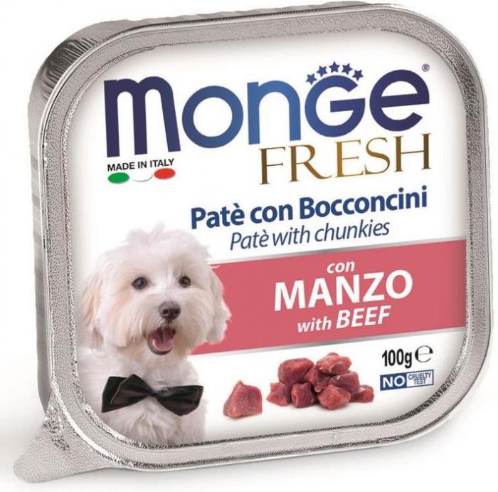 Monge Dog Fresh влажный корм для собак с говядиной