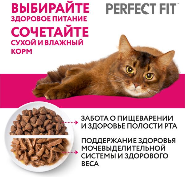 Perfect Fit корм для котят всех пород, с курицей