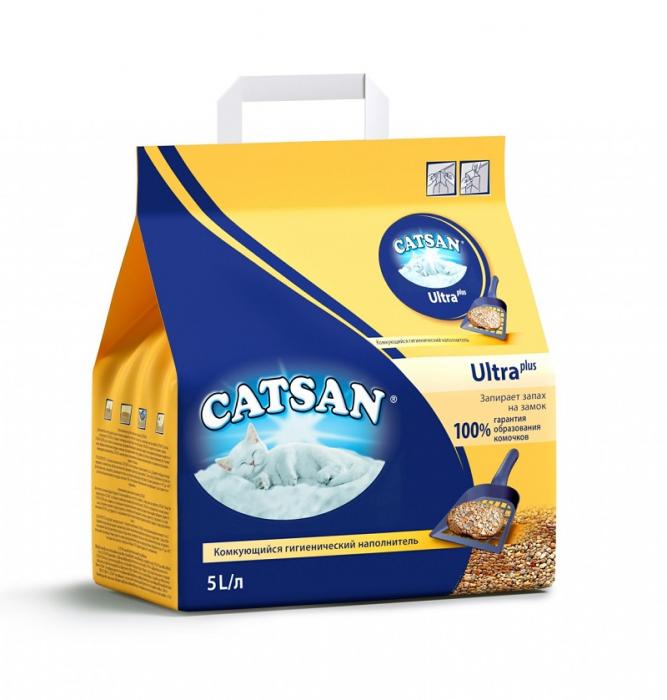 Catsan Ультра наполнитель комкующийся для кошек