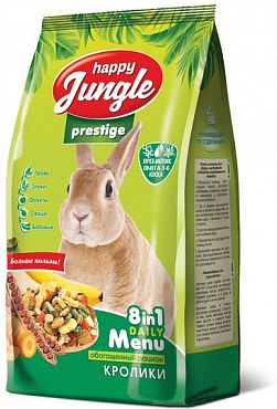HAPPY JUNGLE Prestige корм для кроликов