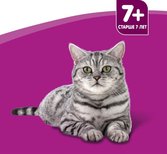 Whiskas влажный корм для кошек старше 7 лет рагу с ягненком