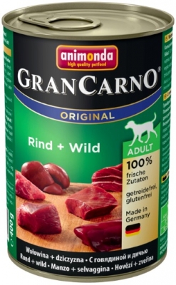 Animonda Gran Carno Original консервы для собак с говядиной и дичью