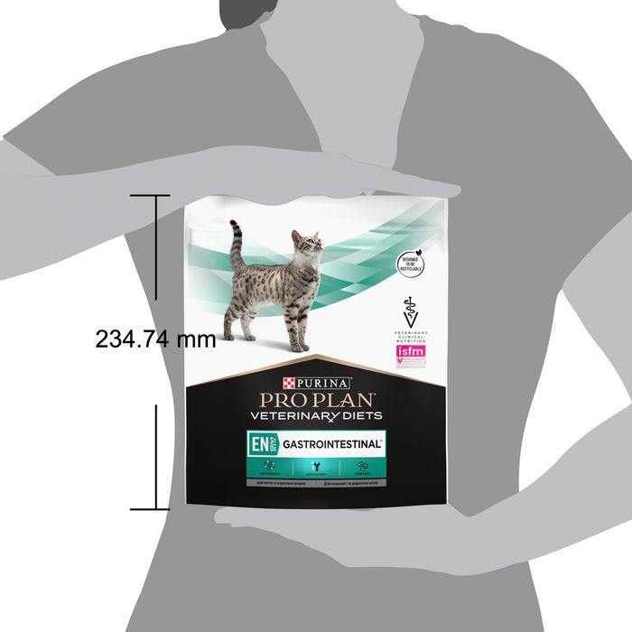 Сухой корм для котят и взрослых кошек диетический Pro Plan® Veterinary Diets EN ST/OX Gastrointestinal при расстройствах пищеварения, Пакет