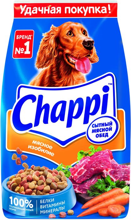 Chappi Мясное изобилие сухой корм для собак