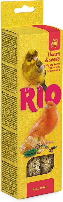 РИО RIO Палочки для канареек с медом и полезными семенами