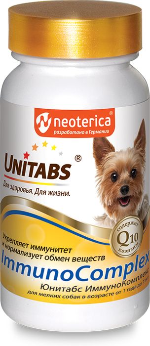 Unitabs ImmunoComplex витаминно-минеральный комплекс для собак малых пород
