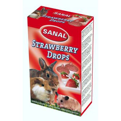 Sanal дропсы для грызунов клубника
