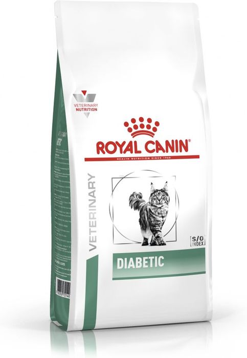 Royal Canin корм для взрослых и пожилых кошек всех пород при сахарном диабете, птица