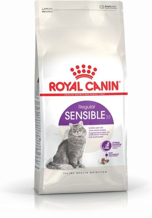 Royal Canin корм для взрослых кошек всех пород с чувствительным пищеварением, птица