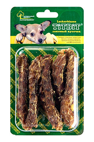 TiTBiT лакомство для средних собак шейки куриные