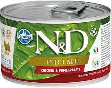 Farmina N&D Prime консервированный корм для собак мелких пород, с курицей и гранатом