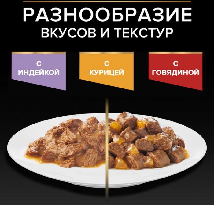 Влажный корм Pro Plan® Healthy Start для котят, с говядиной в соусе
