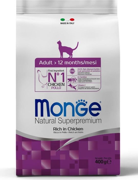 Monge Cat сухой корм для взрослых кошек
