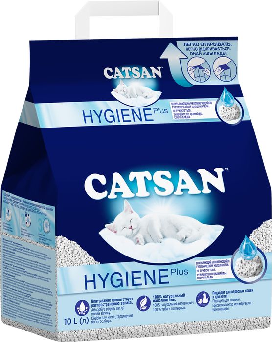 Catsan наполнитель гигиенический для кошек впитывающий