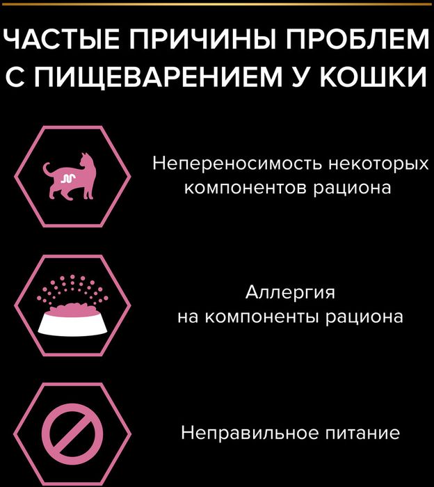 Влажный корм Pro Plan® Delicate Digestion для взрослых кошек с чувствительным пищеварением, с индейкой в соусе, с ягненком в соусе