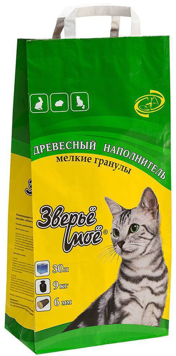 Зверье Мое Зверье моё наполнитель для кошачьего туалета