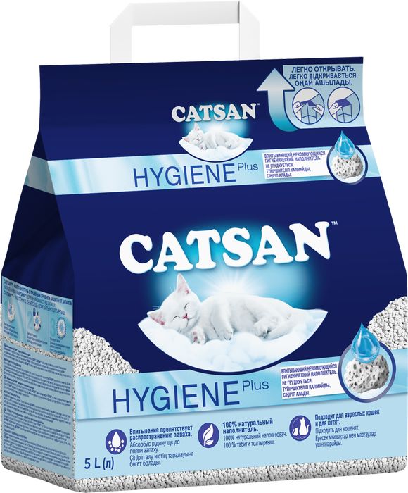 Catsan наполнитель гигиенический для кошек впитывающий