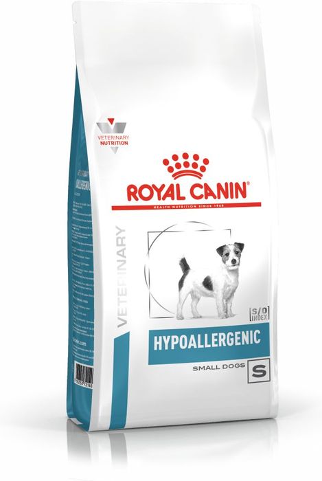 Royal Canin Hypoallergenic Small Dog лечебный корм для собак мелких пород с пищевой аллергией или непереносимостью