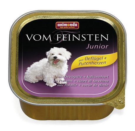 Animonda Vom Feinsten консервы для щенков с птицей и сердцем