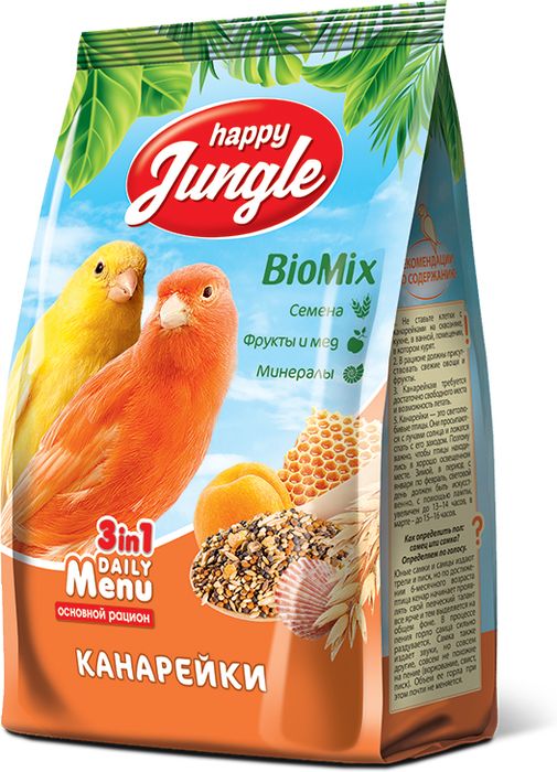 Happy Jungle корм для канареек