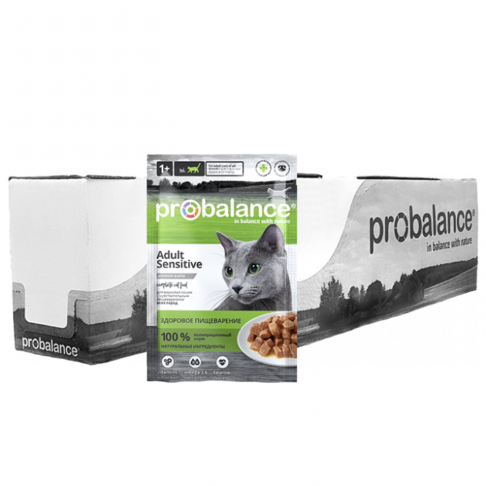 ProBalance Sensitive влажный корм для кошек с чувствительным пищеварением